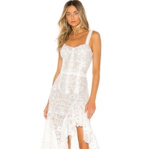 Tiffany blanc dress in white